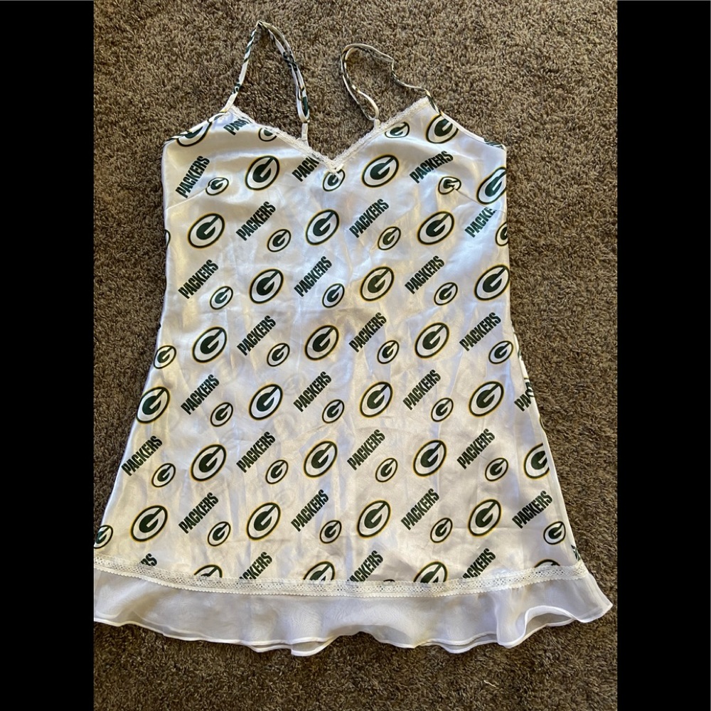 NFL Green Bay Packers Slip Dress Nightie Lingerie